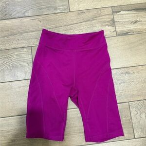 Women's Purple Bike Shorts